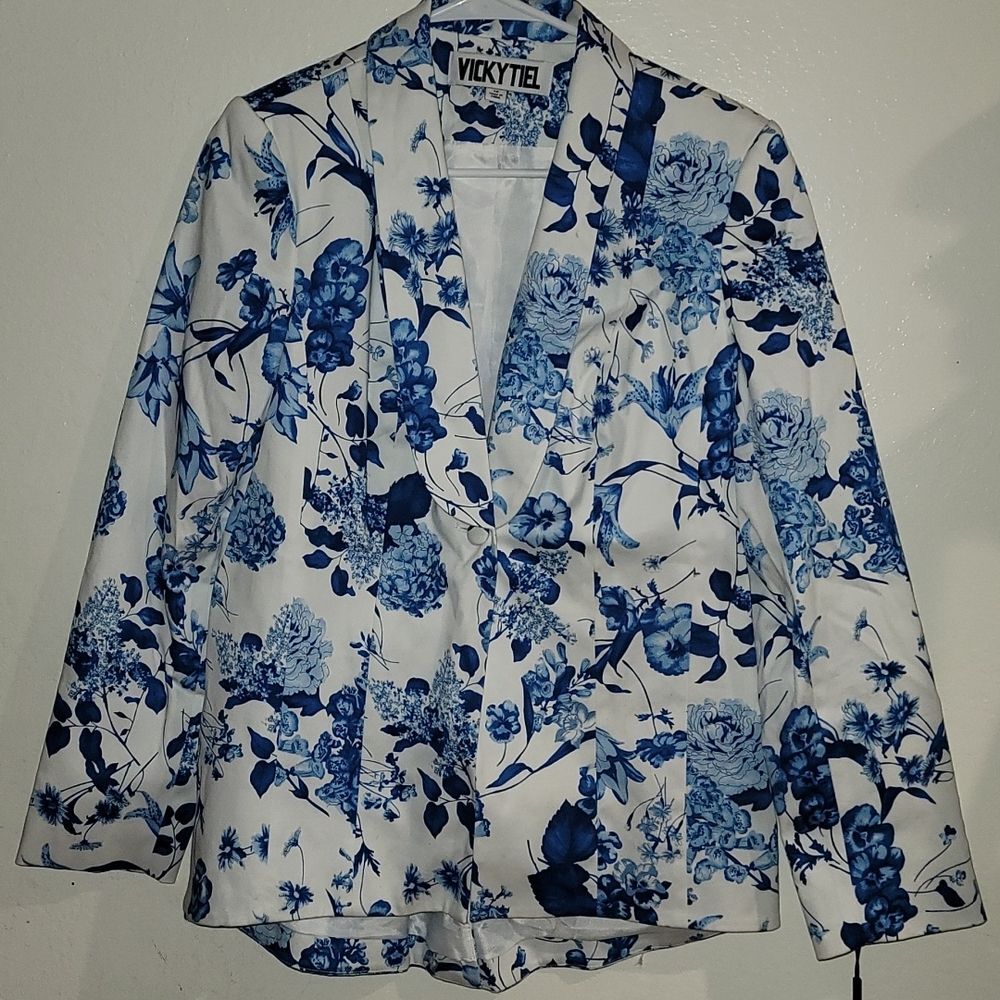 Vintage Vicky Tiel Blazer sz 12 NWT